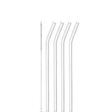 Knik Glassugrör- 23cm – inkl Borste