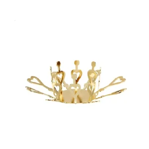 DIY mässing ljuslykta med hjärtan