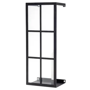 Bruket – Svart väggljusstake