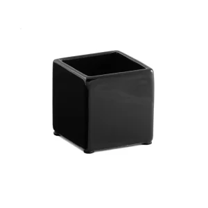 Skål svart – Kub