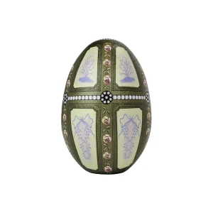 Stående mini-påskägg i plåt – Pärleros