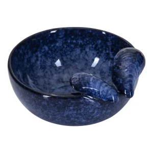 Skål Mussla mellan, blå ø12cm – Havskollektionen
