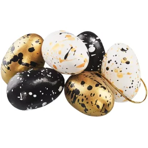 Ägg till påskriset i serien Stänk – 6 cm – Svarta