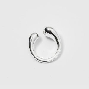 Syster P – Bolded Drops Ring Silver