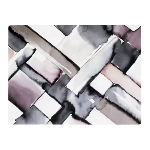 Bordstablett i PET – Fläta gråbrun