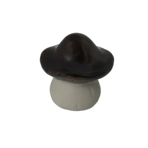 Svampdekoration Skogstorp – Brun – 7×7 cm