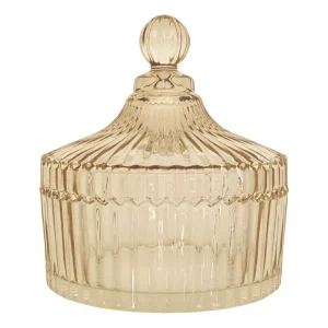 Glasburk Ingrid – Ljus bärnsten – fl. strl