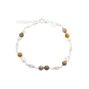 Aqua Dulce – Armband Golden Sand, Silver
