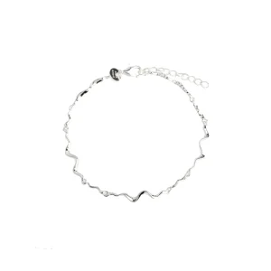 Aqua Dulce – Armband Rhumba Slim, Silver