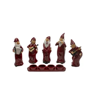 Ljuslykta – Rocktåg, tomtar – 22 cm