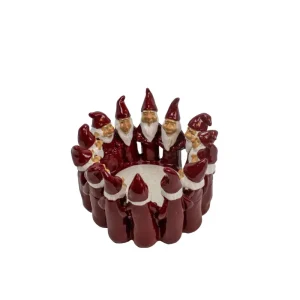 Skål – Tomtering – Ø16 cm – h10,5 cm – Röd