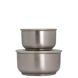 Burk Amiral Silverfärgad