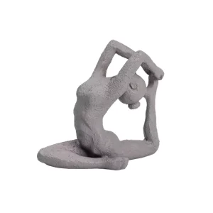 Yoga Tama – grå – H.11/L.12cm