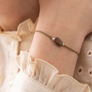 A Beautiful Story – Armband Gemstone Rökkvarts