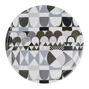 Bows- Bricka – Ø  45 cm – Grå