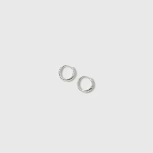 Syster P – Beloved Mini Hoop Earrings Silver