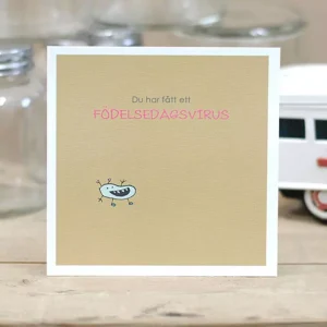 Födelsedagsvirus – Kort man kan skicka