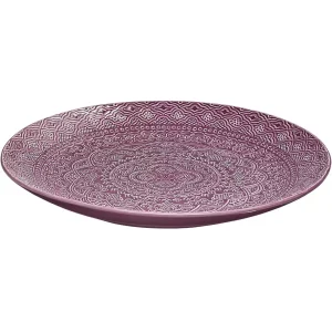 Fat för uppläggning – Plommonlila – Ø 35 cm – Orient