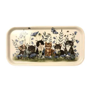 Bricka Alla katter – 22×43 cm