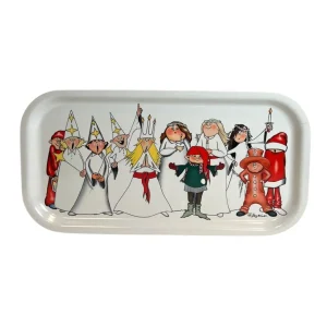 Bricka Luciatåg – 43×22 cm