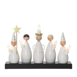 Adventsljusstake – Luciakör