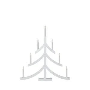 Adventsljusstake Pagod – Vit