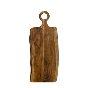 Skärbräda trä m. handtag – 65 cm