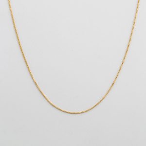 Syster P – Beloved Short Box Chain Guld