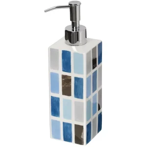 Tvålpump Blå/Silver