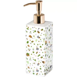 Tvålpump Terrazzo Grön/Guld