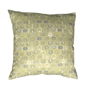 Kuddfodral 45×45 cm – Pomona – Gul/Grön
