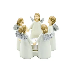 Ljuslykta – Änglaring – 8 cm