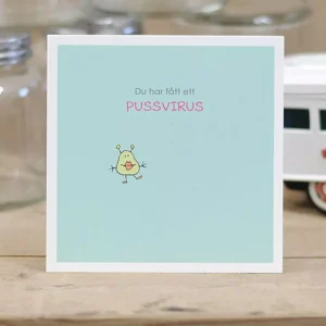 Pussvirus – Kort man kan skicka