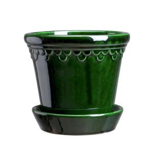 Bergs Potter – Glaserad Kruka Copenhagen Emerald