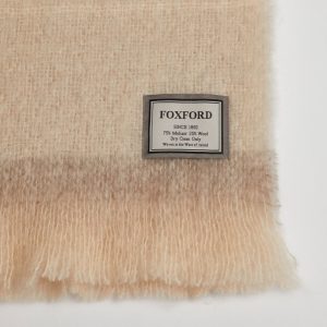 Foxford – Mohairpläd Ombreid Stripe