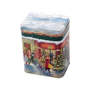 Plåtburk – Julshopping Hög