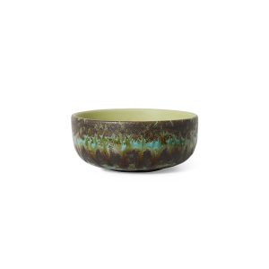 HKLIVING – 70s Ceramics Tapas Bowl, Fern