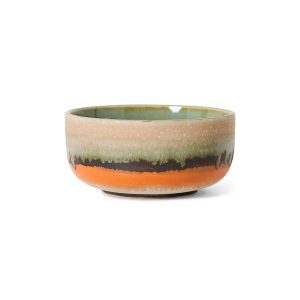 HKLIVING – 70s Ceramics Dessert Bowl, Burst