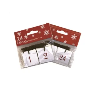 Adventskalender – Nummer – DIY