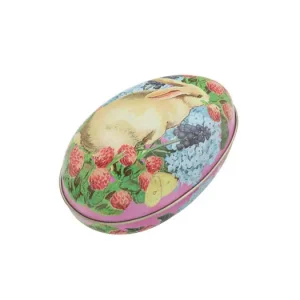 Påskägg i plåt – Lila – 11*7 cm