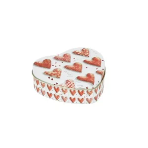 Hjärtformad Plåtburk/Ask – Love